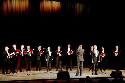 Мужской хор Воронежской филармонии принял участие в культурной акции в Германии