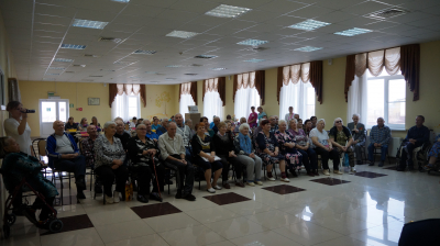  Благотворительный  концерт в БУ ВО «Дом-интернат для престарелых и инвалидов «Пансионат «Каширский»»